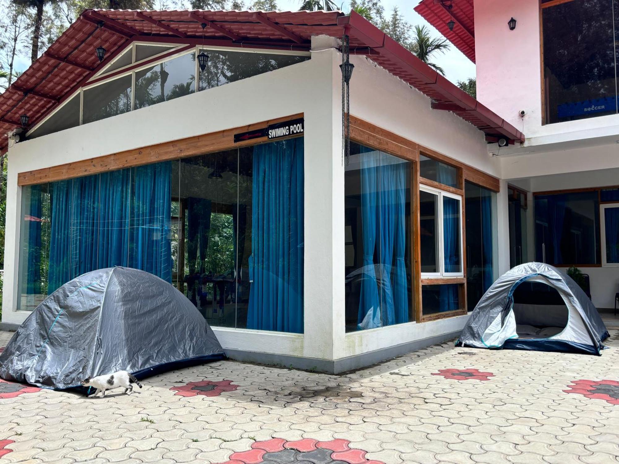 Ecstasy Tent Stay With Swimming Pool & Common Washroom Chikmagalūr 외부 사진